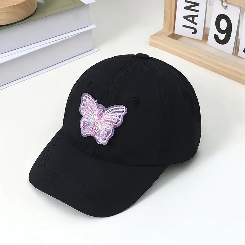 New Kids White Baseball Cap with "M" Logo