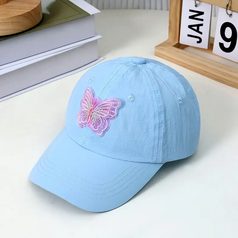 New Kids White Baseball Cap with "M" Logo