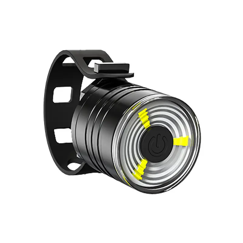 New Bicycle Tail Light, Aluminum Alloy Helmet Light, Night Riding Warning Light, Mountain Bike Led Front Light and Tail Light Sports Outdoor