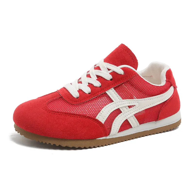 Women Red Mesh Casual Sneakers 2025 - Image 11