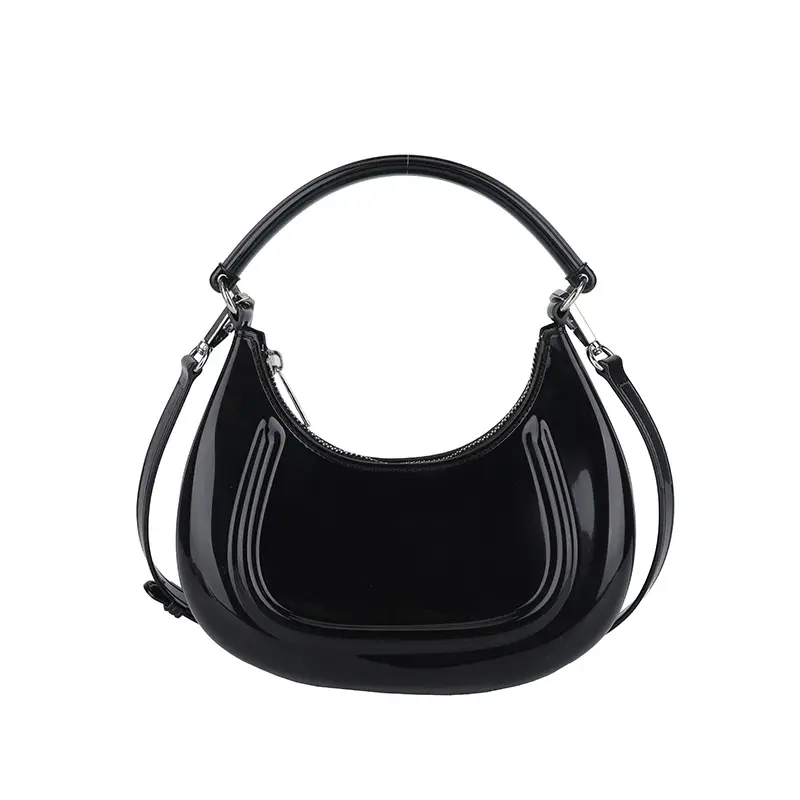 Crescent Bag Women's PVC Shoulder Crossbody 2025