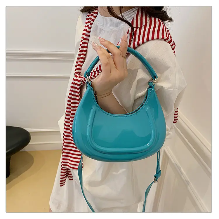 Crescent Bag Women's PVC Shoulder Crossbody 2025 — feature 14