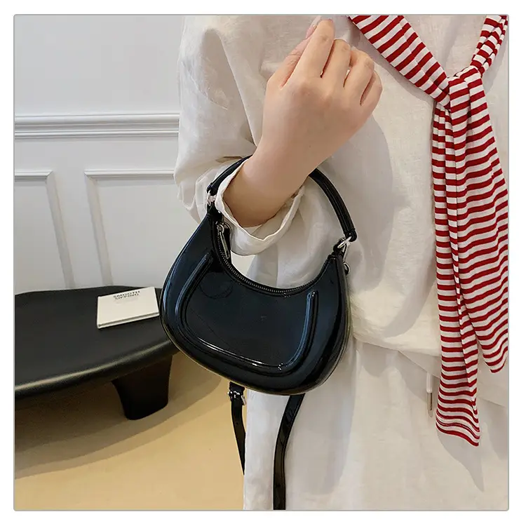 Crescent Bag Women's PVC Shoulder Crossbody 2025 — feature 16