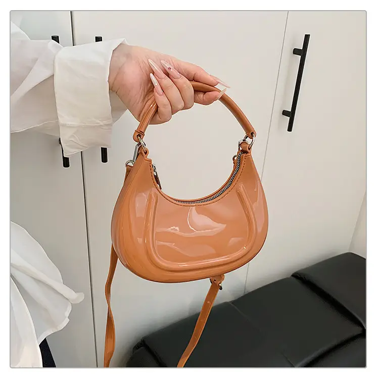 Crescent Bag Women's PVC Shoulder Crossbody 2025 — feature 21