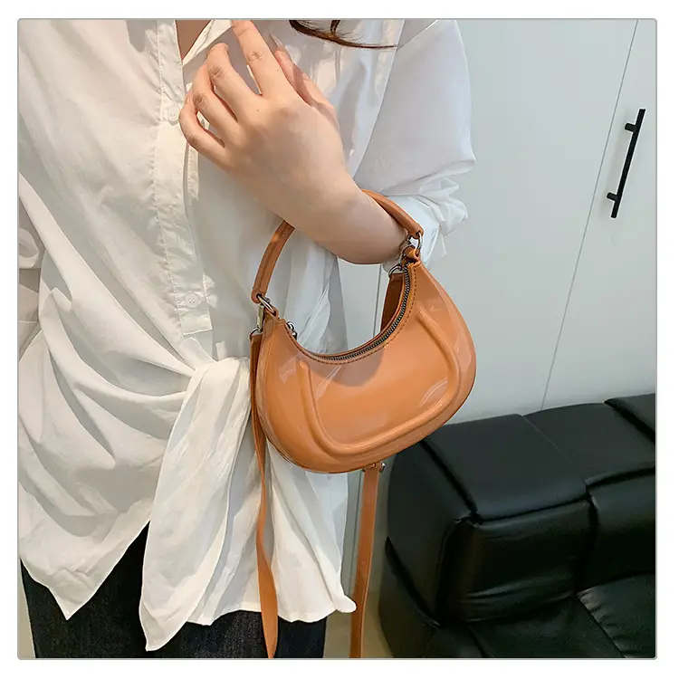 Crescent Bag Women's PVC Shoulder Crossbody 2025 — feature 22