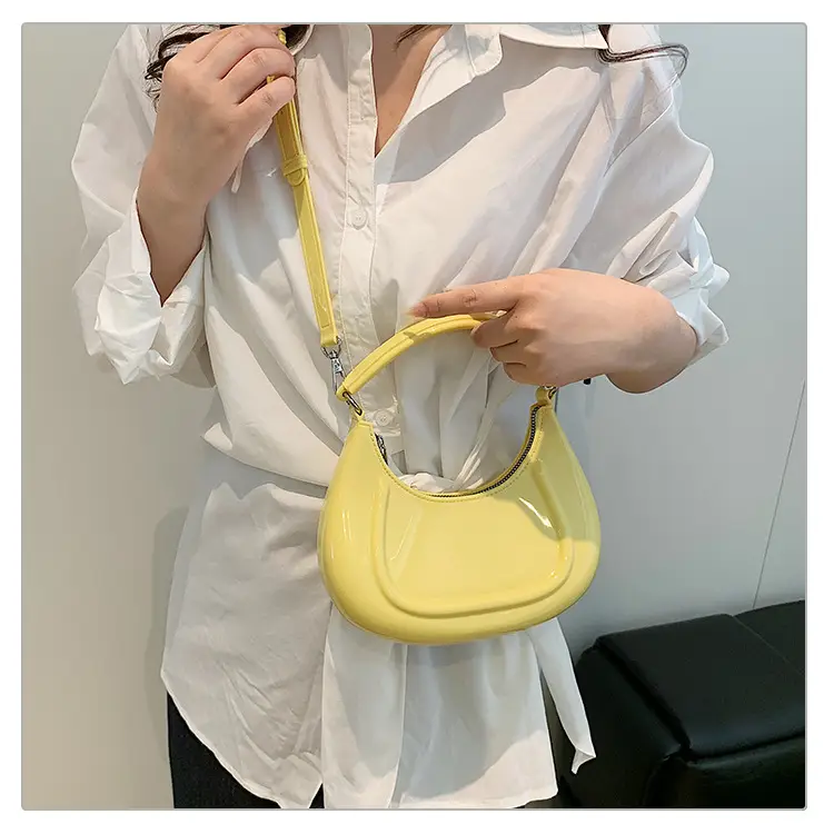 Crescent Bag Women's PVC Shoulder Crossbody 2025 — feature 24