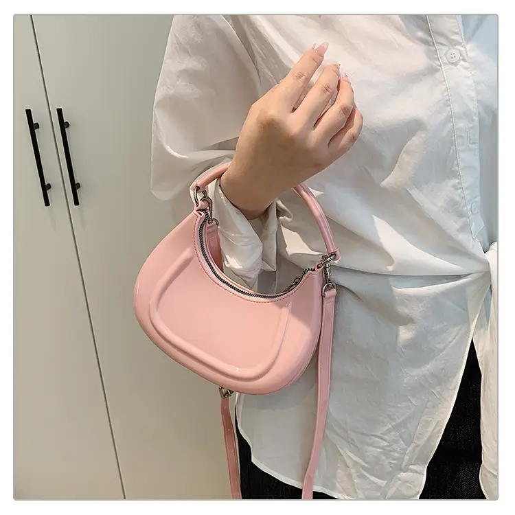 Crescent Bag Women's PVC Shoulder Crossbody 2025 — feature 26