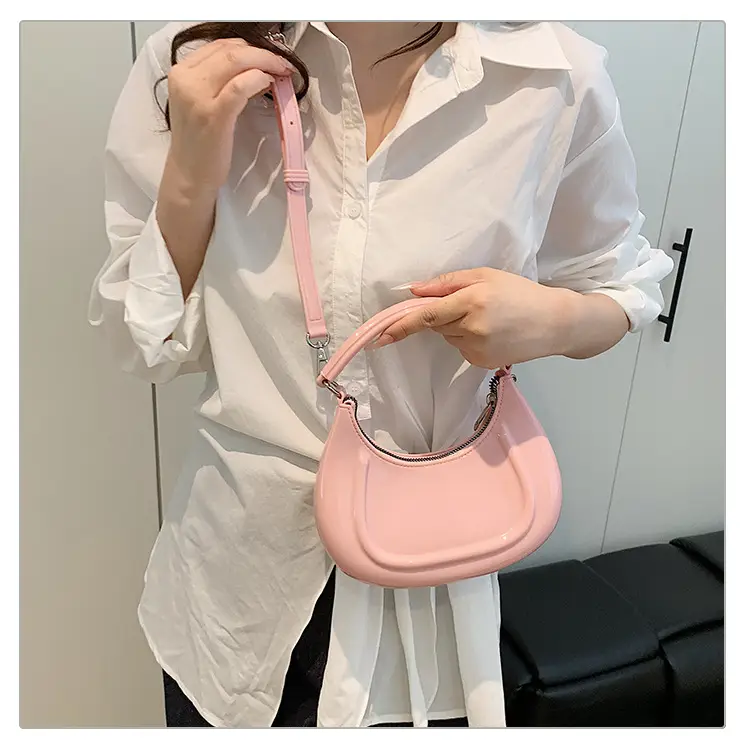 Crescent Bag Women's PVC Shoulder Crossbody 2025 — feature 27