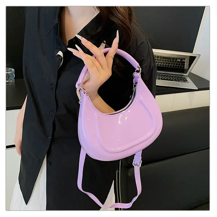 Crescent Bag Women's PVC Shoulder Crossbody 2025 — feature 29