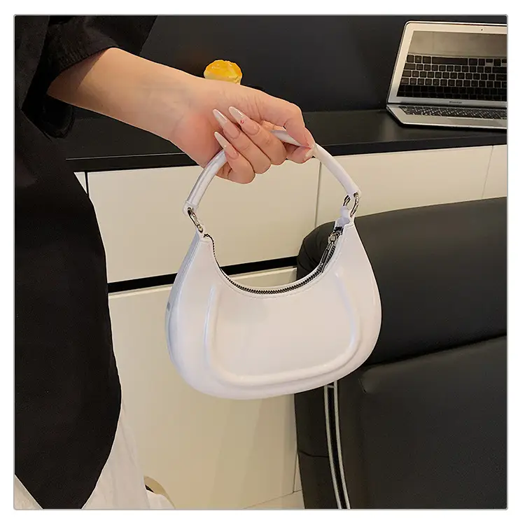 Crescent Bag Women's PVC Shoulder Crossbody 2025 — feature 32
