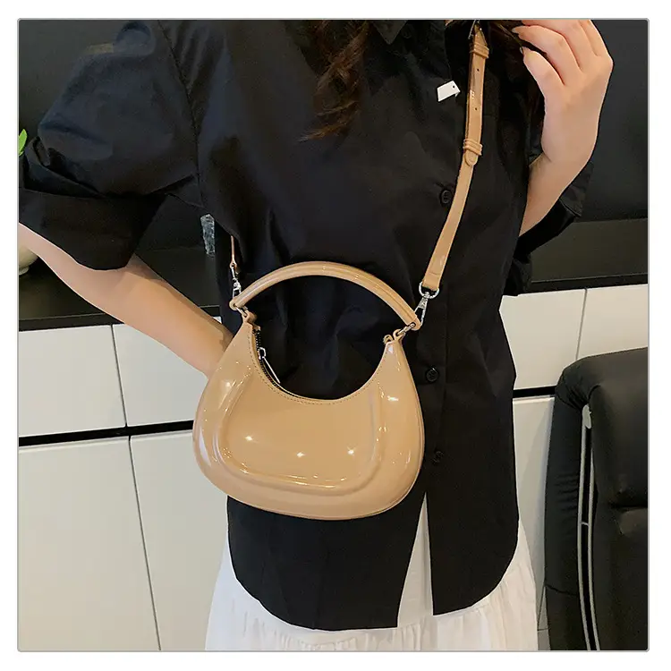 Crescent Bag Women's PVC Shoulder Crossbody 2025 — feature 33