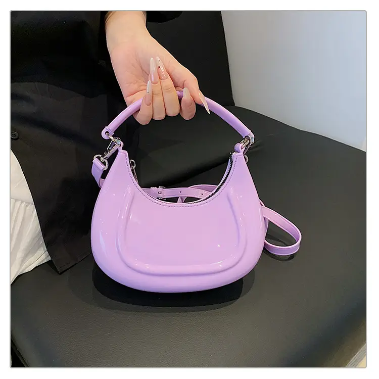 Crescent Bag Women's PVC Shoulder Crossbody 2025 — feature 37