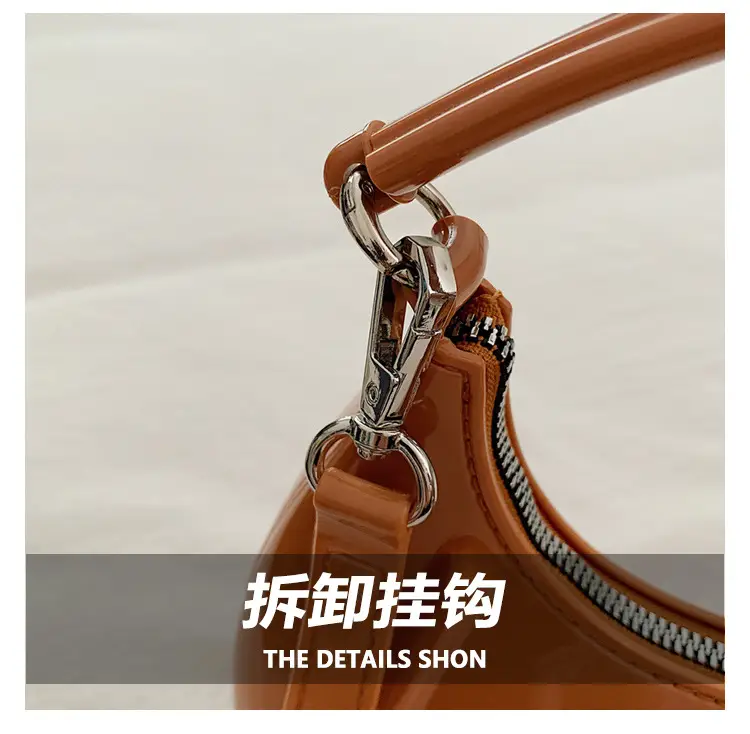 Crescent Bag Women's PVC Shoulder Crossbody 2025 — feature 8