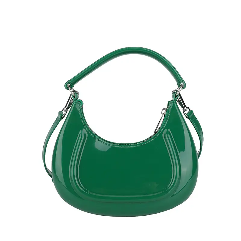 Crescent Bag Women's PVC Shoulder Crossbody 2025