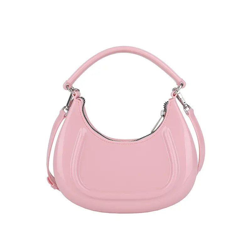Crescent Bag Women's PVC Shoulder Crossbody 2025
