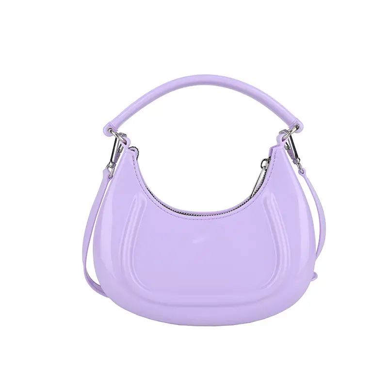 Crescent Bag Women's PVC Shoulder Crossbody 2025