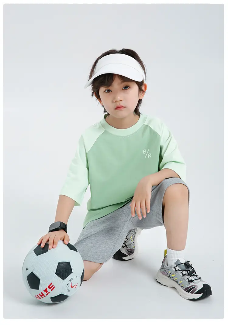 Haima Boys T-Shirt Raglan Sleeve Cool Summer Wear — feature 18