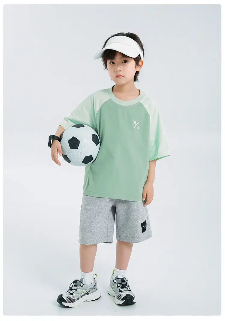 Haima Boys T-Shirt Raglan Sleeve Cool Summer Wear — feature 19