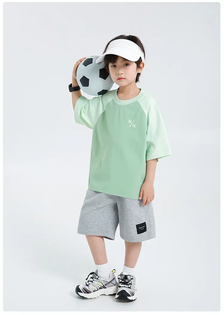 Haima Boys T-Shirt Raglan Sleeve Cool Summer Wear — feature 21