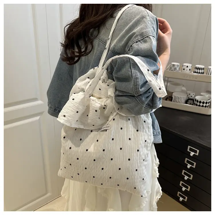 Fairy Style Ruffled Mesh Shoulder Bag Women Large Capacity — feature 16