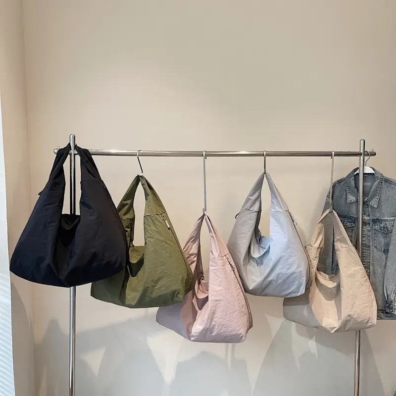 Large Capacity Tan Tote Bag for Women - Image 9