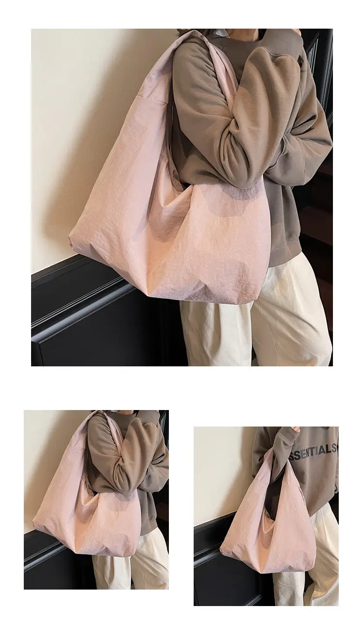 Large Capacity Tan Tote Bag for Women — feature 12