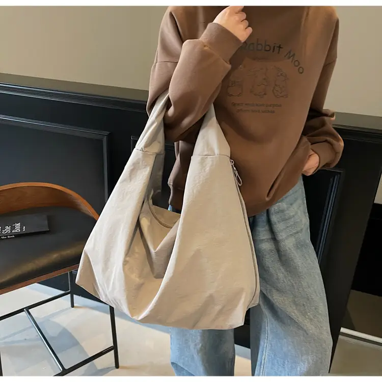 Large Capacity Tan Tote Bag for Women — feature 21