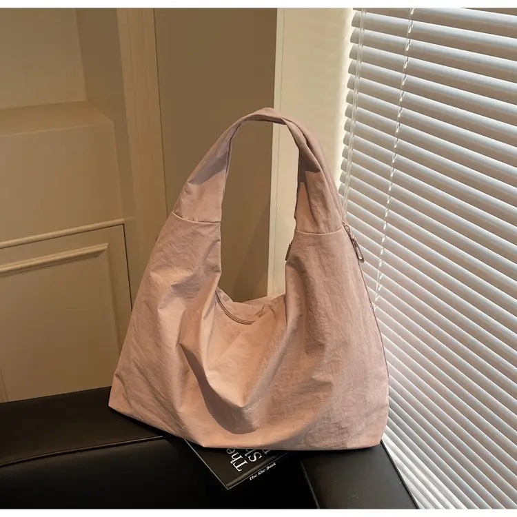 Large Capacity Tan Tote Bag for Women — feature 24