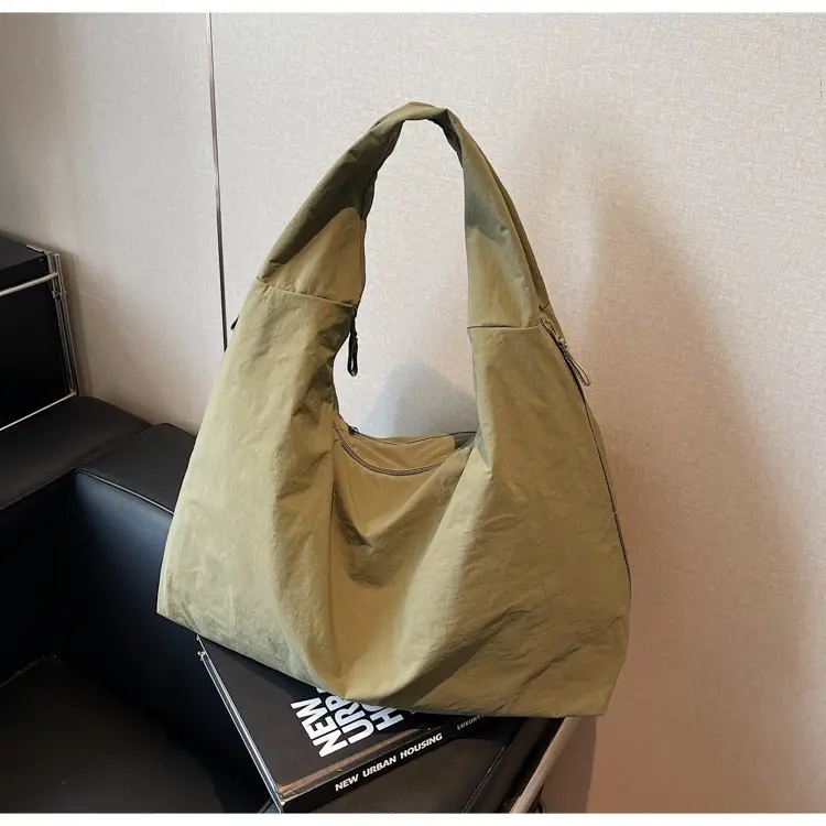 Large Capacity Tan Tote Bag for Women — feature 27