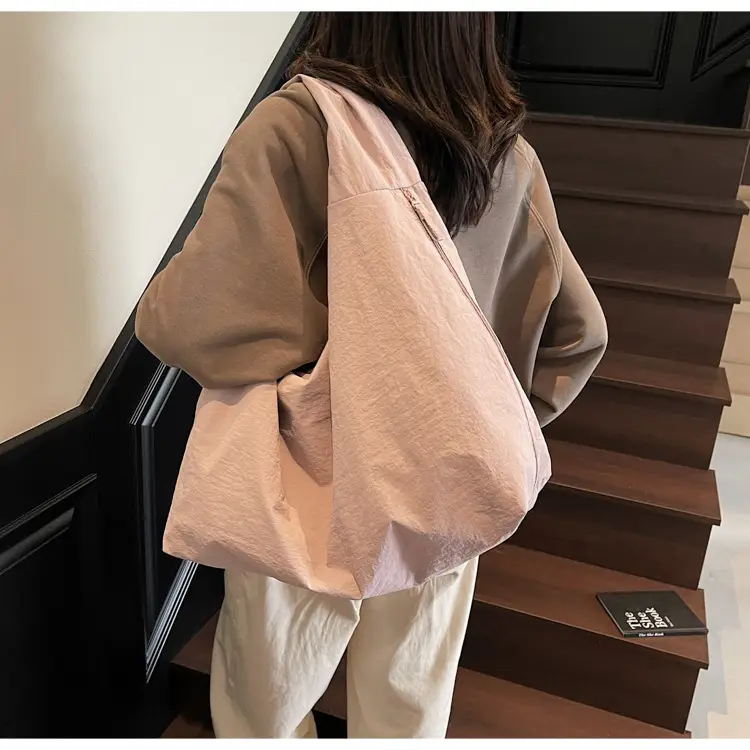 Large Capacity Tan Tote Bag for Women — feature 32