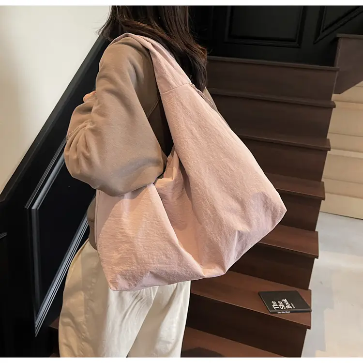 Large Capacity Tan Tote Bag for Women — feature 33