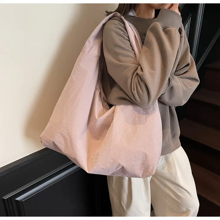 Large Capacity Tan Tote Bag for Women — feature 34