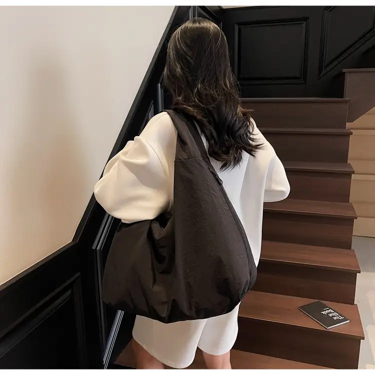 Large Capacity Tan Tote Bag for Women — feature 35