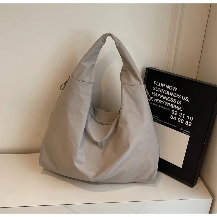 Large Capacity Tan Tote Bag for Women — feature 39