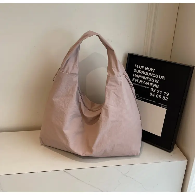 Large Capacity Tan Tote Bag for Women — feature 40