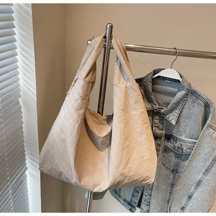 Large Capacity Tan Tote Bag for Women — feature 49