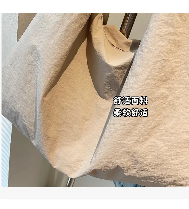 Large Capacity Tan Tote Bag for Women — feature 6