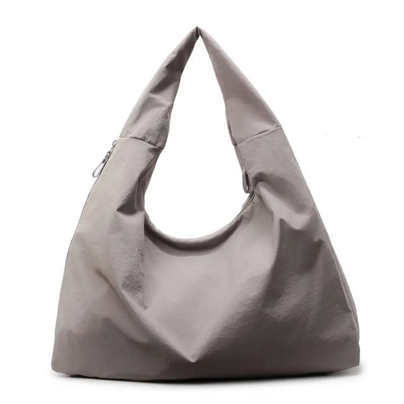 Large Capacity Tan Tote Bag for Women - Image 2