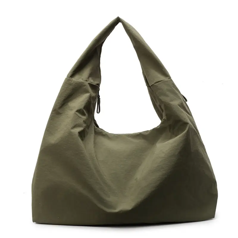 Large Capacity Tan Tote Bag for Women - Image 3
