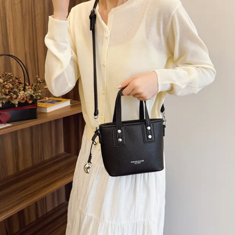 Red Korean Style Shoulder Crossbody Bag for Women - Image 6
