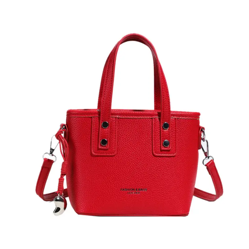 Red Korean Style Shoulder Crossbody Bag for Women - Image 9