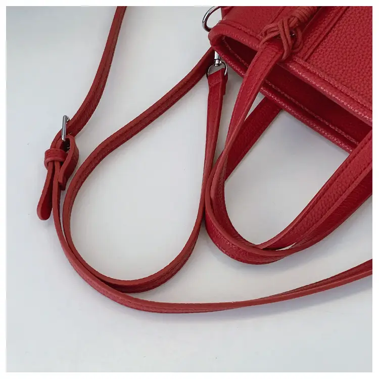Red Korean Style Shoulder Crossbody Bag for Women — feature 49
