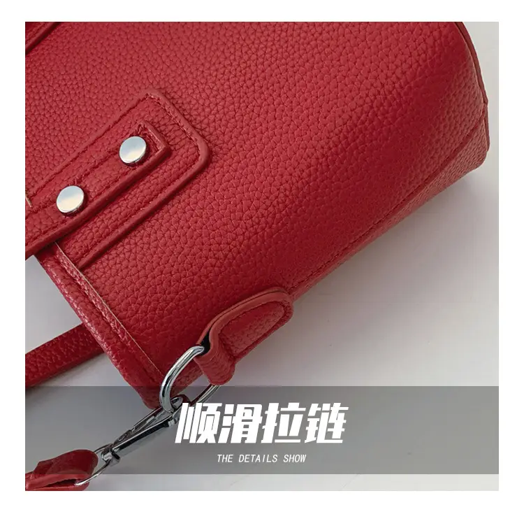 Red Korean Style Shoulder Crossbody Bag for Women — feature 6