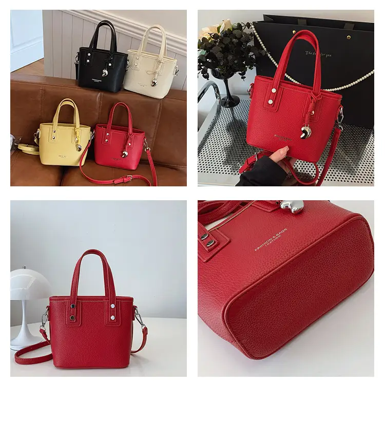 Red Korean Style Shoulder Crossbody Bag for Women — feature 9