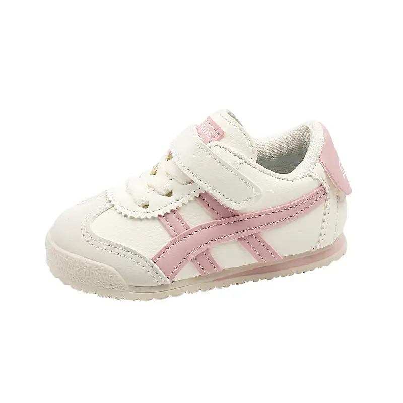 White Blue Red Toddler Sneakers for 1-3 Years