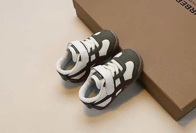 White Blue Red Toddler Sneakers for 1-3 Years — feature 12