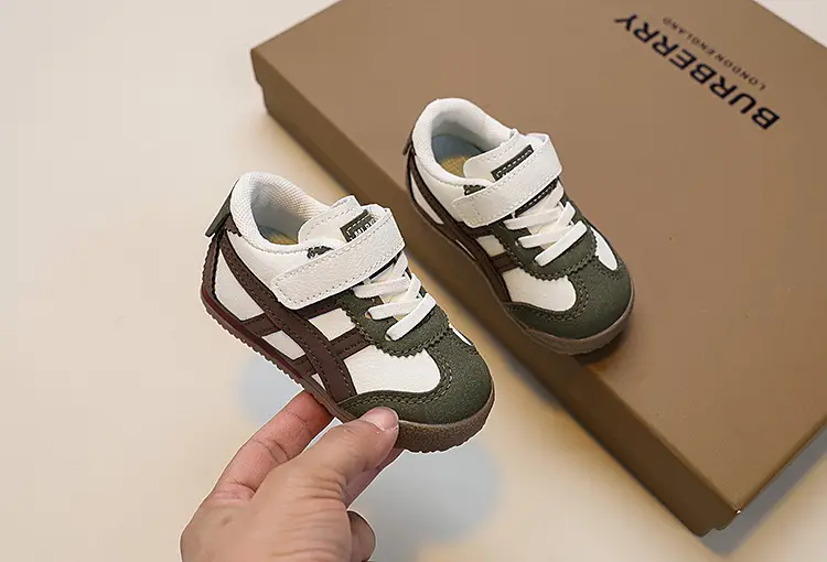 White Blue Red Toddler Sneakers for 1-3 Years — feature 13