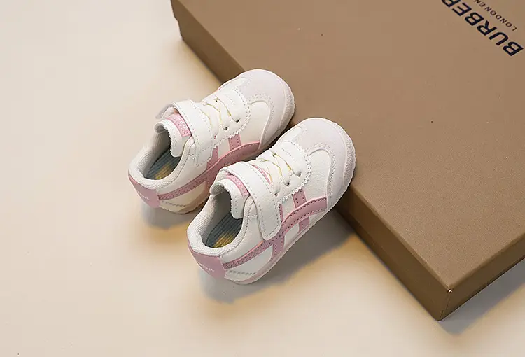 White Blue Red Toddler Sneakers for 1-3 Years — feature 4
