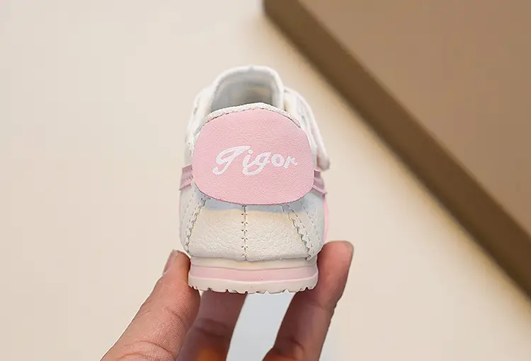 White Blue Red Toddler Sneakers for 1-3 Years — feature 6