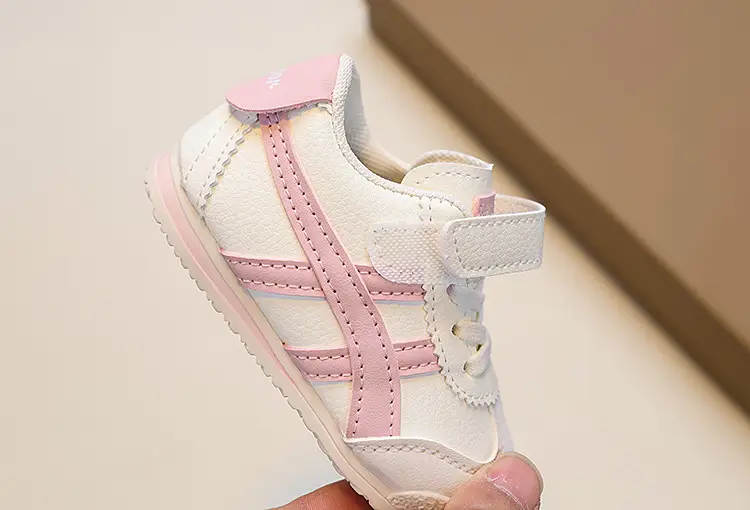 White Blue Red Toddler Sneakers for 1-3 Years — feature 7